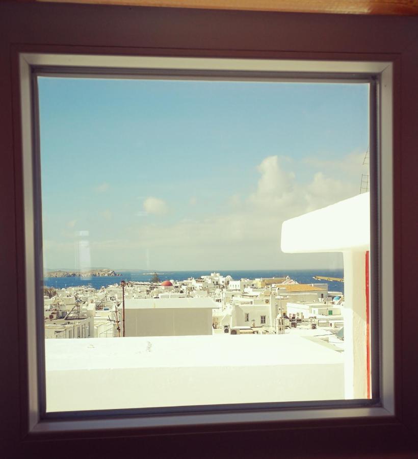 Bright & Relaxing Loft With Attic Room In The Heart Of Mykonos City Mykonos Town Exterior photo